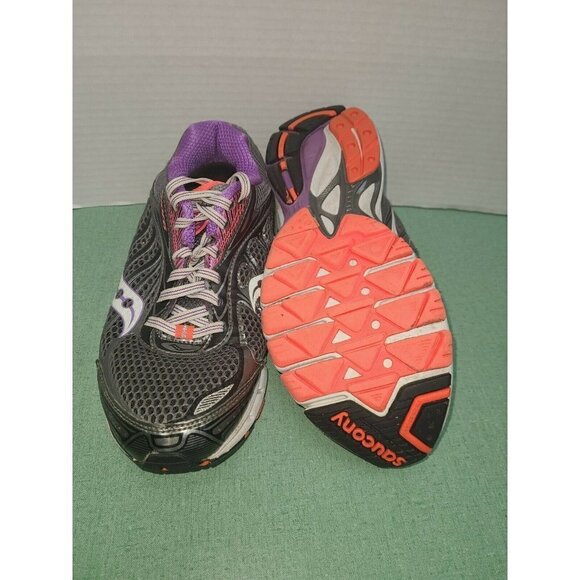 Saucony Womens 10201-4 Wide Size 8 Gray Ride6 - Picture 4 of 5